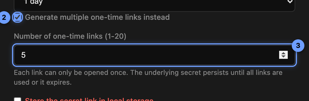 Multi-link toggle